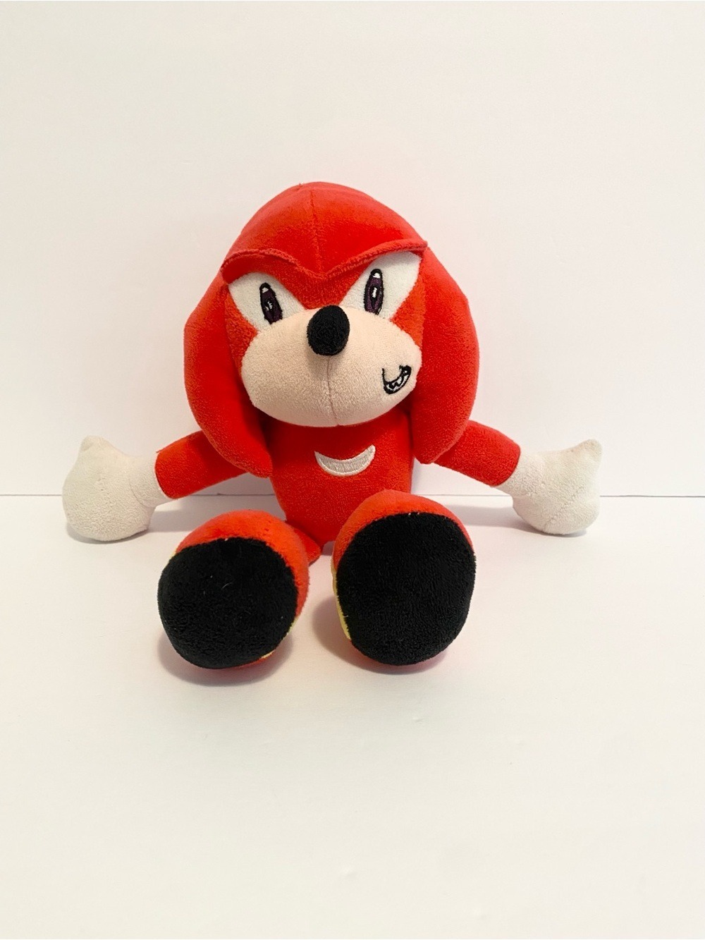 Sonic the Hedgehog Plush Red Knuckles Toy Stuffed Animal Toy 10”